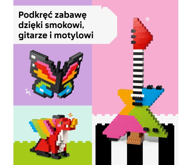 LEGO CLASSIC 11045 Kreatywne kolorowe klocki - 1529691 - zdjęcie 7